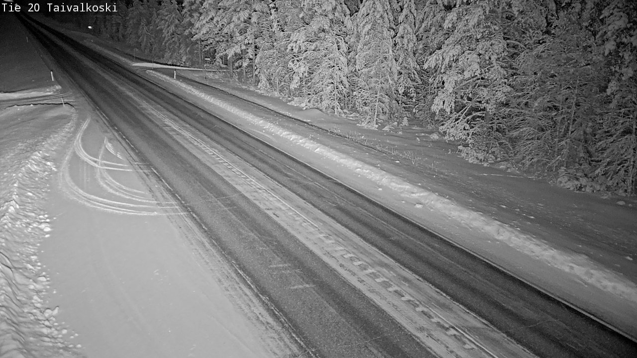 Kelikamerat Kuva Tie 20 Taivalkoski, Taivalkoski, Pohjois-Pohjanmaa