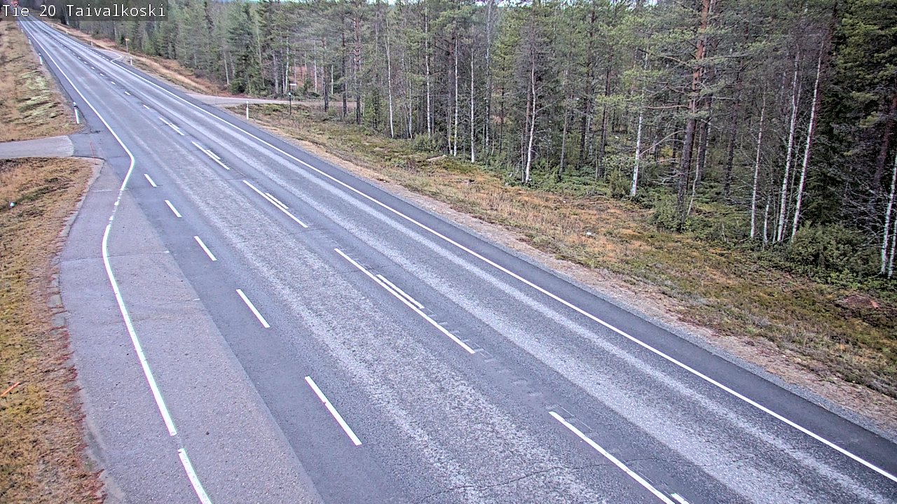 Kelikamerat Kuva Tie 20 Taivalkoski, Taivalkoski, Pohjois-Pohjanmaa