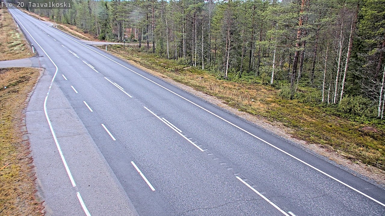 Kelikamerat Kuva Tie 20 Taivalkoski, Taivalkoski, Pohjois-Pohjanmaa