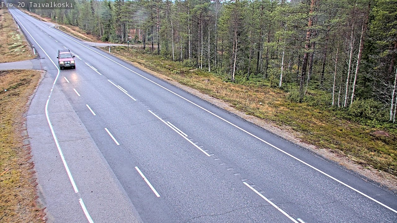 Kelikamerat Kuva Tie 20 Taivalkoski, Taivalkoski, Pohjois-Pohjanmaa