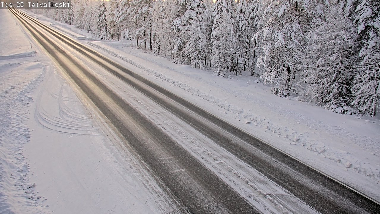 Weather Camera Image Road 20 Taivalkoski, Taivalkoski, Pohjois-Pohjanmaa