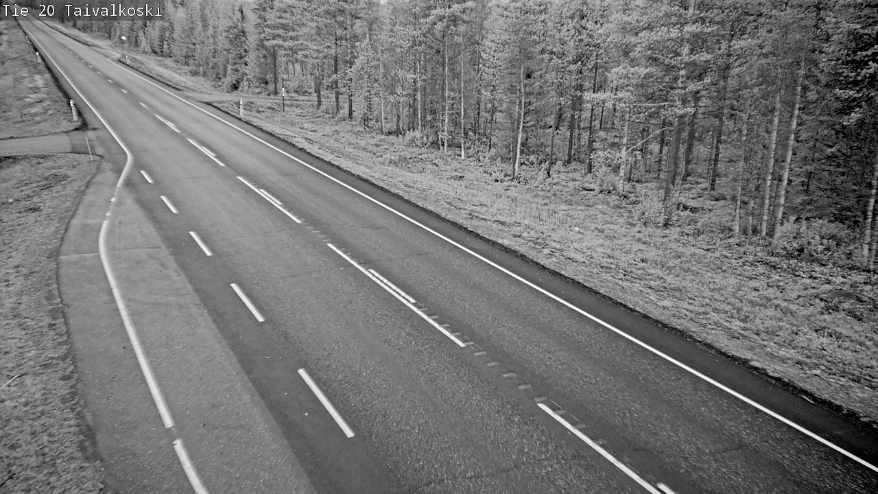 Kelikamerat Kuva Tie 20 Taivalkoski, Taivalkoski, Pohjois-Pohjanmaa