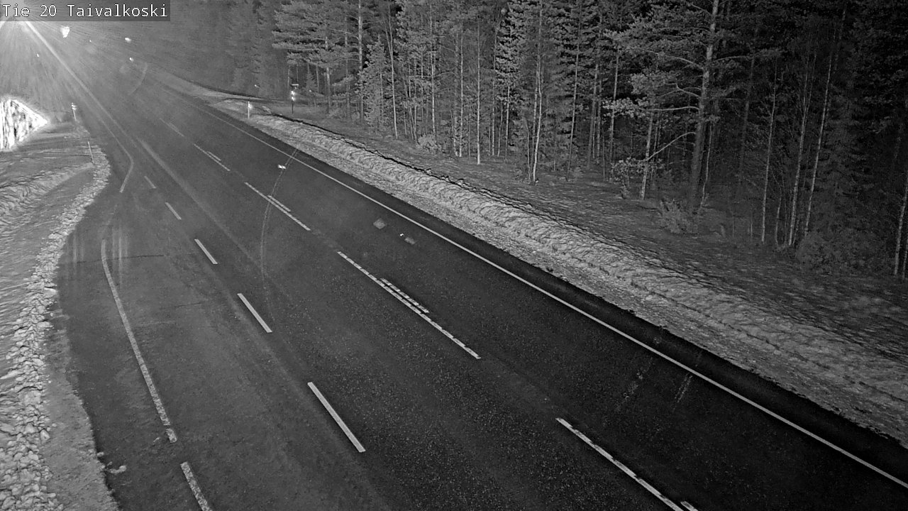 Kelikamerat Kuva Tie 20 Taivalkoski, Taivalkoski, Pohjois-Pohjanmaa