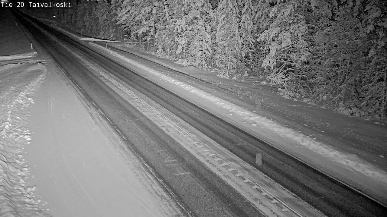 Kelikamerat Kuva Tie 20 Taivalkoski, Taivalkoski, Pohjois-Pohjanmaa