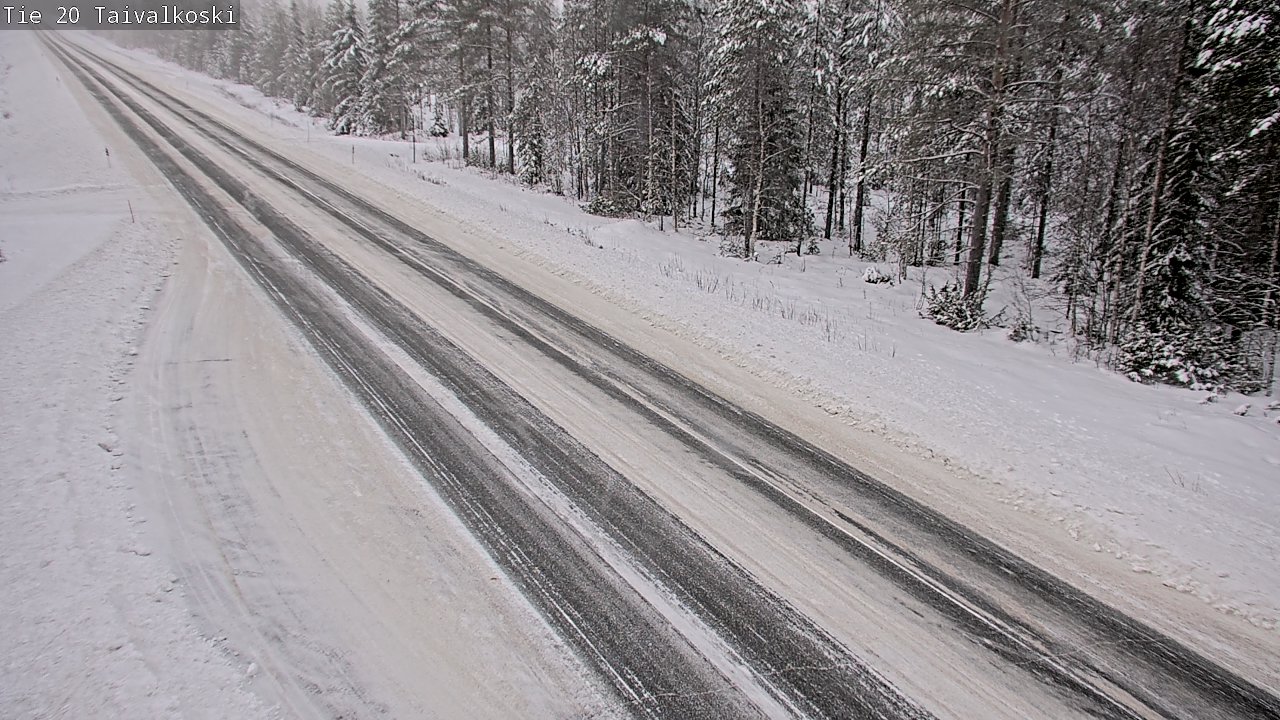 Weather Camera Image Road 20 Taivalkoski, Taivalkoski, Pohjois-Pohjanmaa