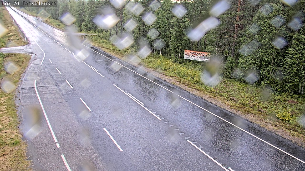 Kelikamerat Kuva Tie 20 Taivalkoski, Taivalkoski, Pohjois-Pohjanmaa