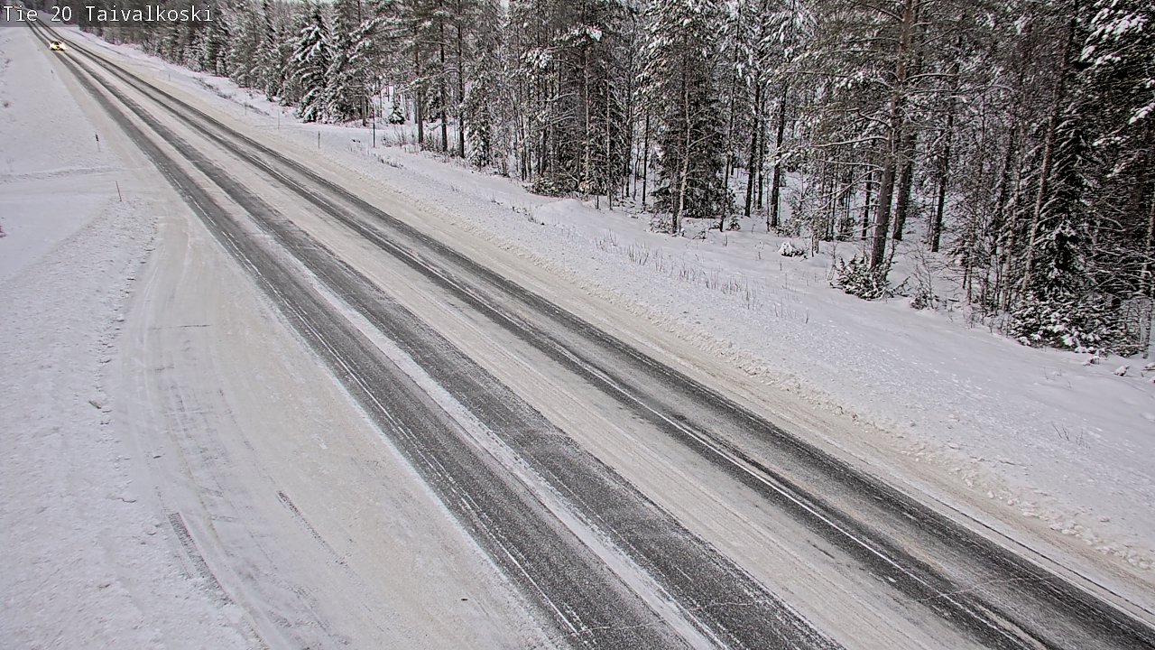 Weather Camera Image Road 20 Taivalkoski, Taivalkoski, Pohjois-Pohjanmaa