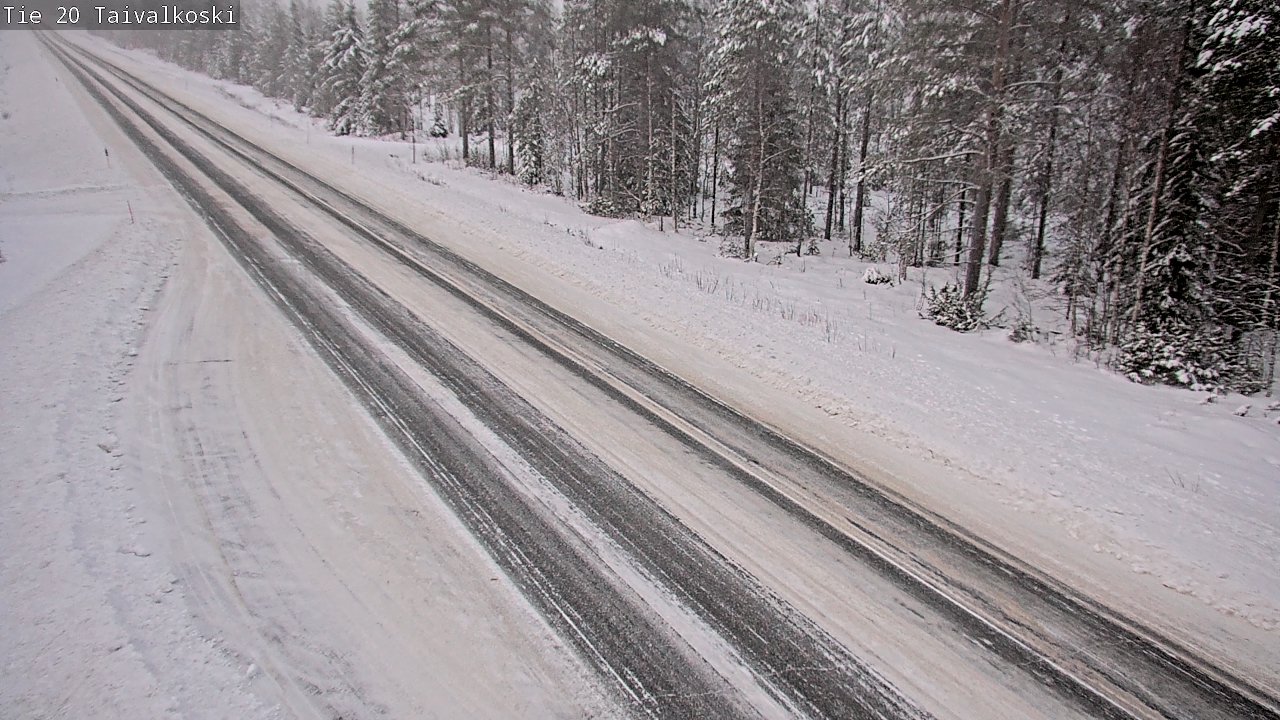 Weather Camera Image Road 20 Taivalkoski, Taivalkoski, Pohjois-Pohjanmaa