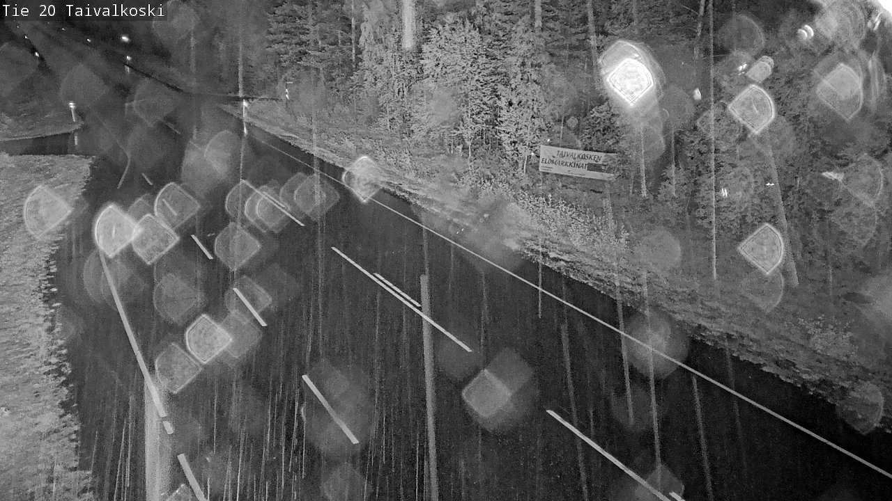 Kelikamerat Kuva Tie 20 Taivalkoski, Taivalkoski, Pohjois-Pohjanmaa