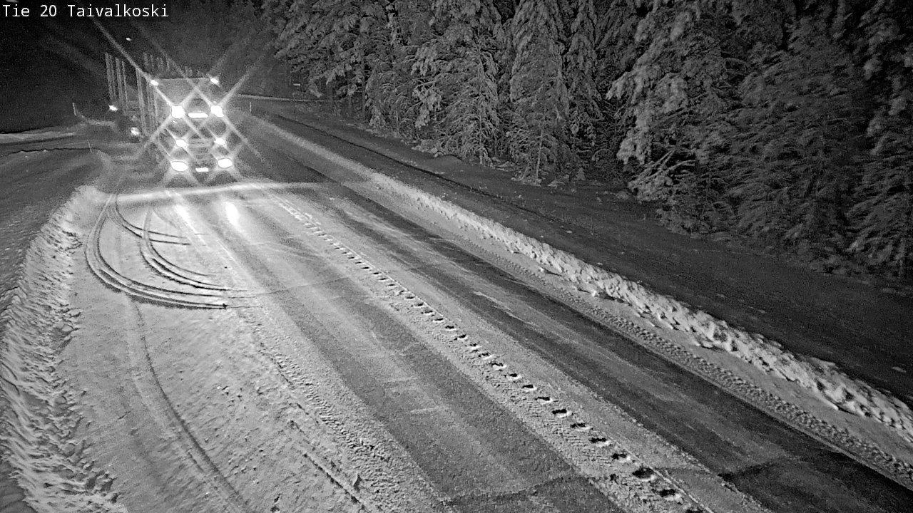 Kelikamerat Kuva Tie 20 Taivalkoski, Taivalkoski, Pohjois-Pohjanmaa