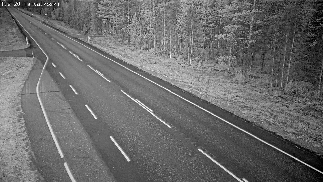 Kelikamerat Kuva Tie 20 Taivalkoski, Taivalkoski, Pohjois-Pohjanmaa