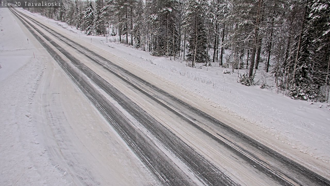 Weather Camera Image Road 20 Taivalkoski, Taivalkoski, Pohjois-Pohjanmaa