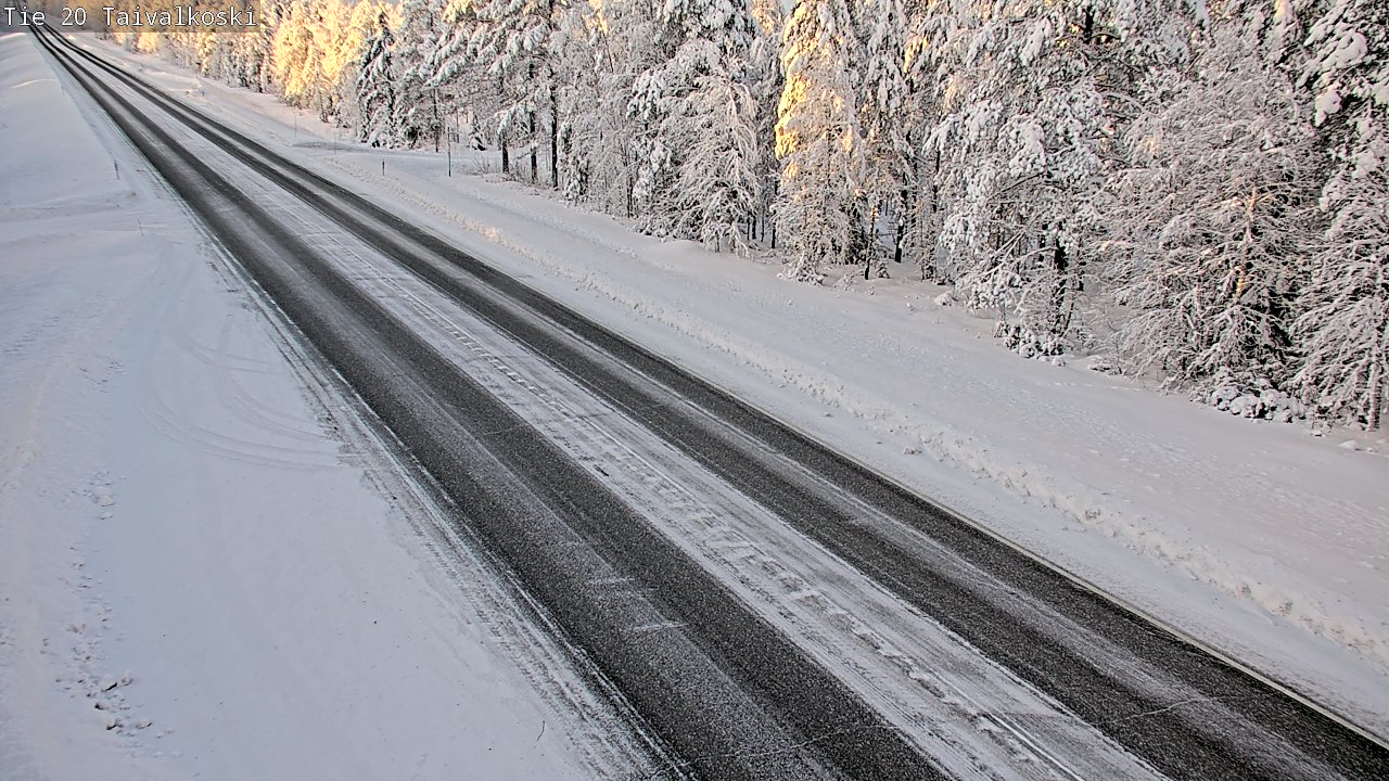 Kelikamerat Kuva Tie 20 Taivalkoski, Taivalkoski, Pohjois-Pohjanmaa