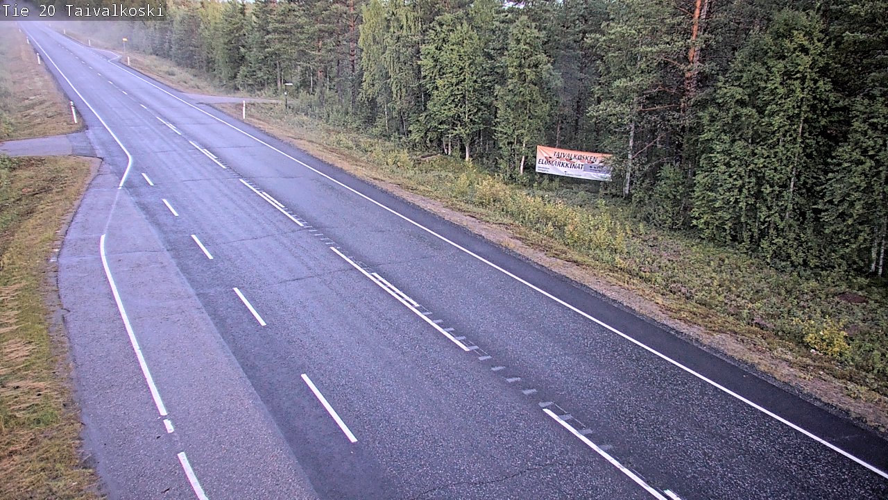 Kelikamerat Kuva Tie 20 Taivalkoski, Taivalkoski, Pohjois-Pohjanmaa