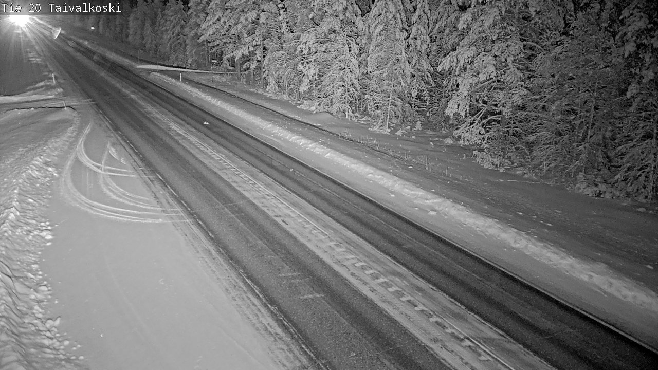 Kelikamerat Kuva Tie 20 Taivalkoski, Taivalkoski, Pohjois-Pohjanmaa