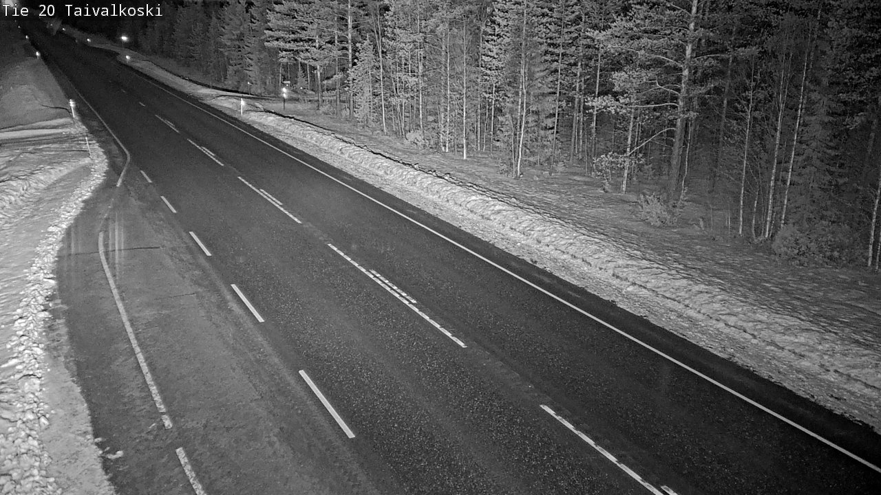 Kelikamerat Kuva Tie 20 Taivalkoski, Taivalkoski, Pohjois-Pohjanmaa