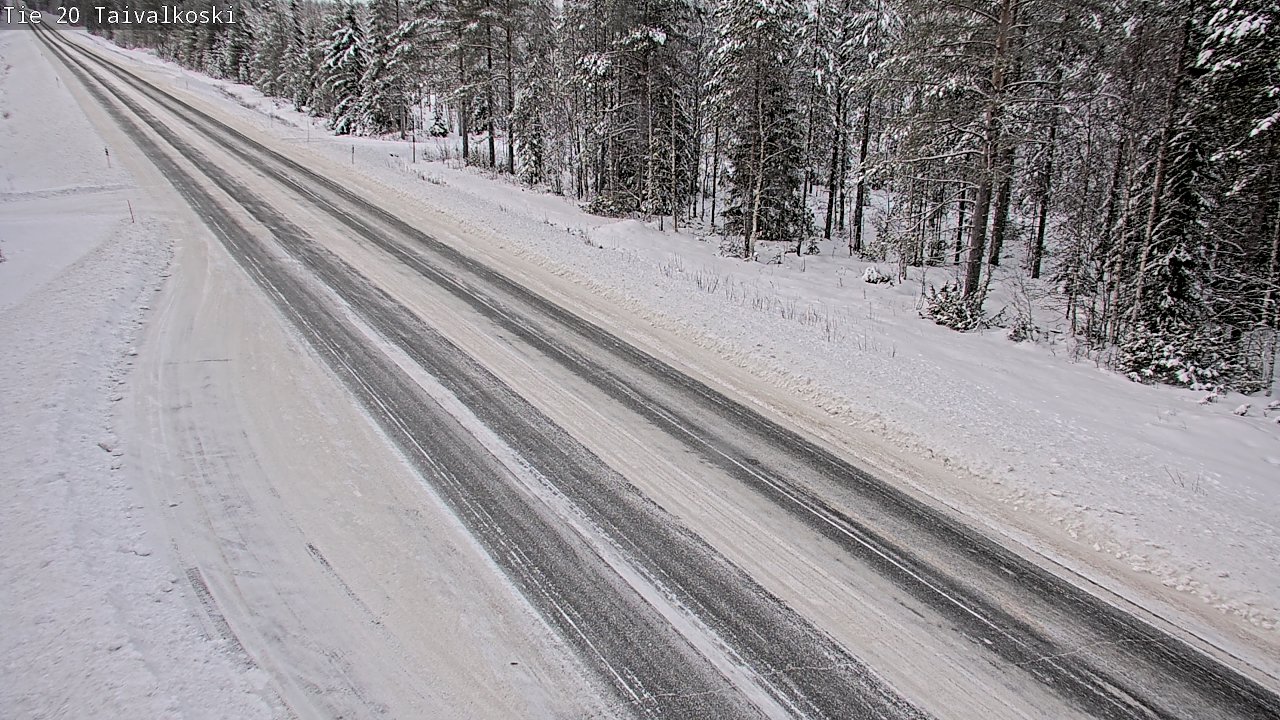Weather Camera Image Road 20 Taivalkoski, Taivalkoski, Pohjois-Pohjanmaa