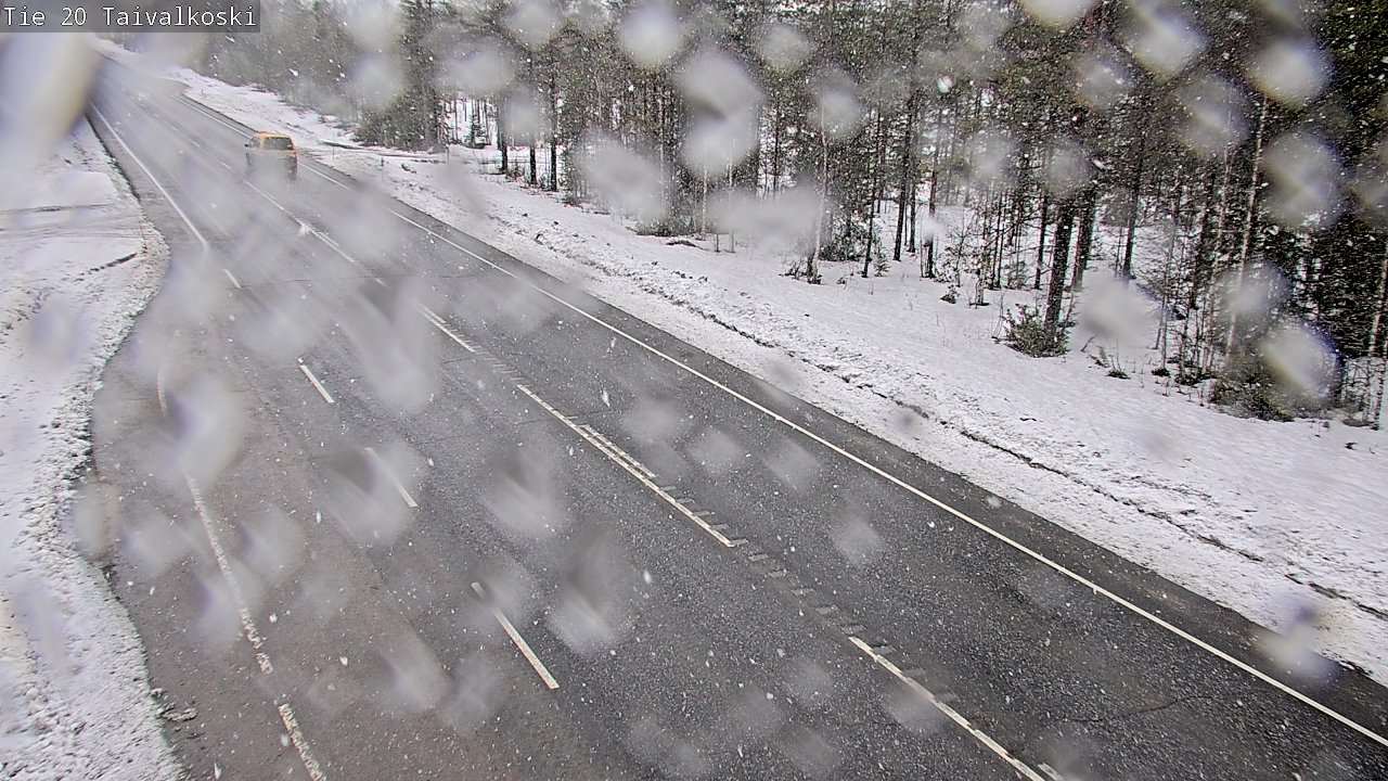 Kelikamerat Kuva Tie 20 Taivalkoski, Taivalkoski, Pohjois-Pohjanmaa