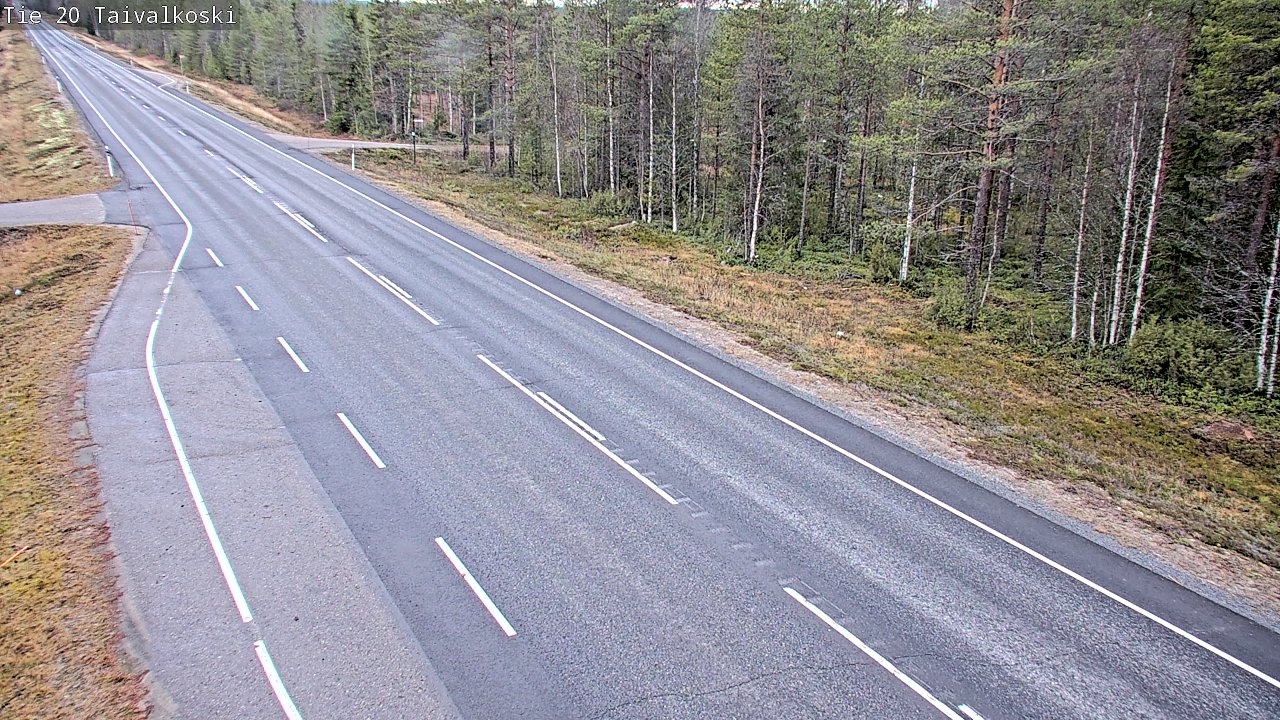 Kelikamerat Kuva Tie 20 Taivalkoski, Taivalkoski, Pohjois-Pohjanmaa