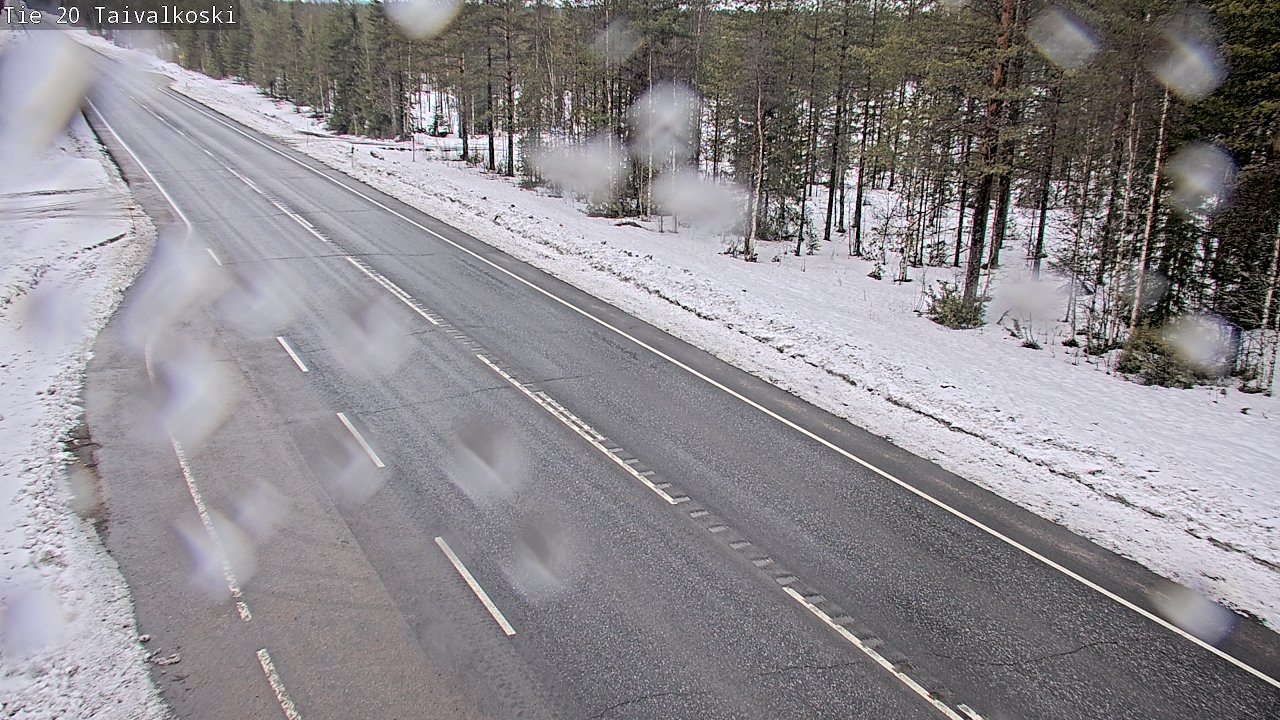 Kelikamerat Kuva Tie 20 Taivalkoski, Taivalkoski, Pohjois-Pohjanmaa