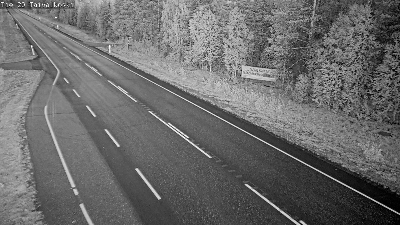 Kelikamerat Kuva Tie 20 Taivalkoski, Taivalkoski, Pohjois-Pohjanmaa