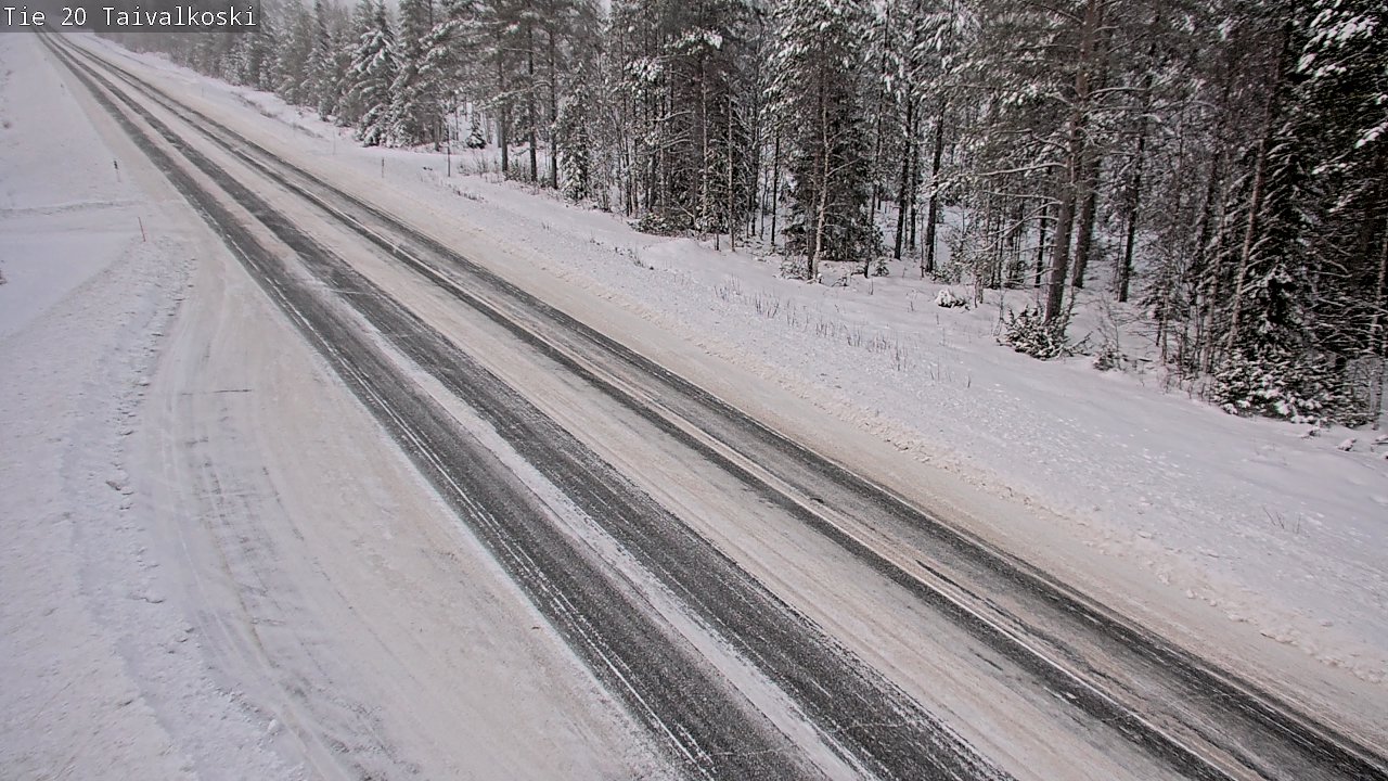 Weather Camera Image Road 20 Taivalkoski, Taivalkoski, Pohjois-Pohjanmaa