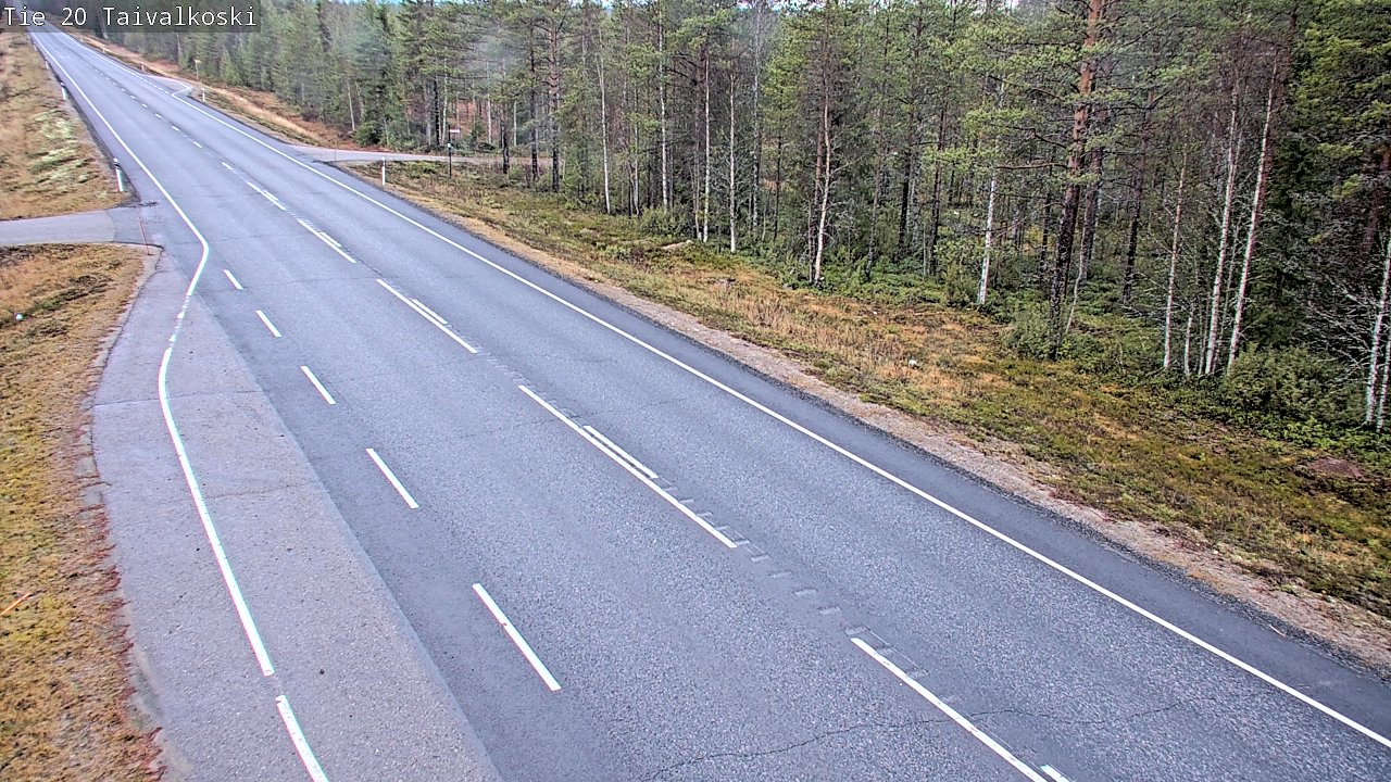 Kelikamerat Kuva Tie 20 Taivalkoski, Taivalkoski, Pohjois-Pohjanmaa