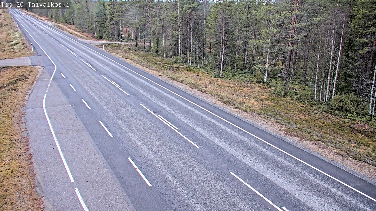 Kelikamerat Kuva Tie 20 Taivalkoski, Taivalkoski, Pohjois-Pohjanmaa