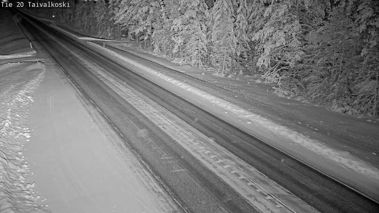 Kelikamerat Kuva Tie 20 Taivalkoski, Taivalkoski, Pohjois-Pohjanmaa