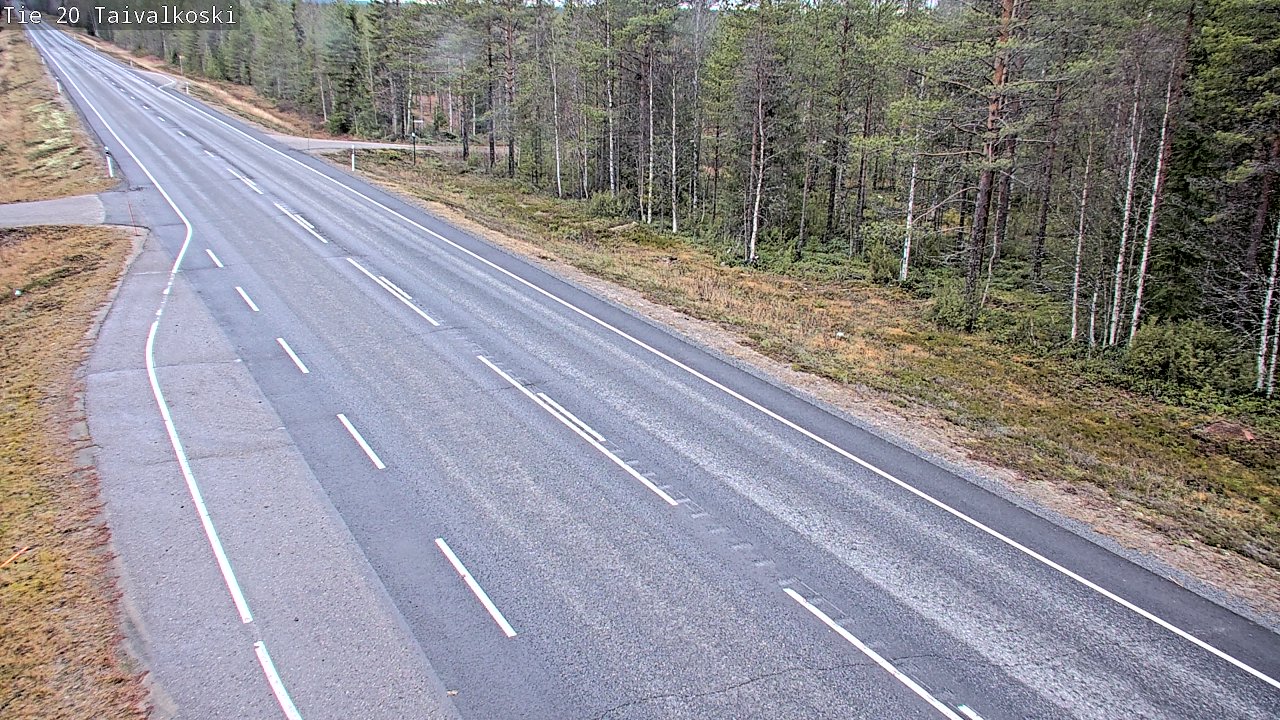 Kelikamerat Kuva Tie 20 Taivalkoski, Taivalkoski, Pohjois-Pohjanmaa