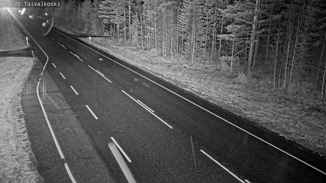 Kelikamerat Kuva Tie 20 Taivalkoski, Taivalkoski, Pohjois-Pohjanmaa