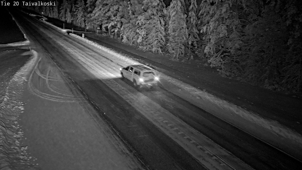 Kelikamerat Kuva Tie 20 Taivalkoski, Taivalkoski, Pohjois-Pohjanmaa