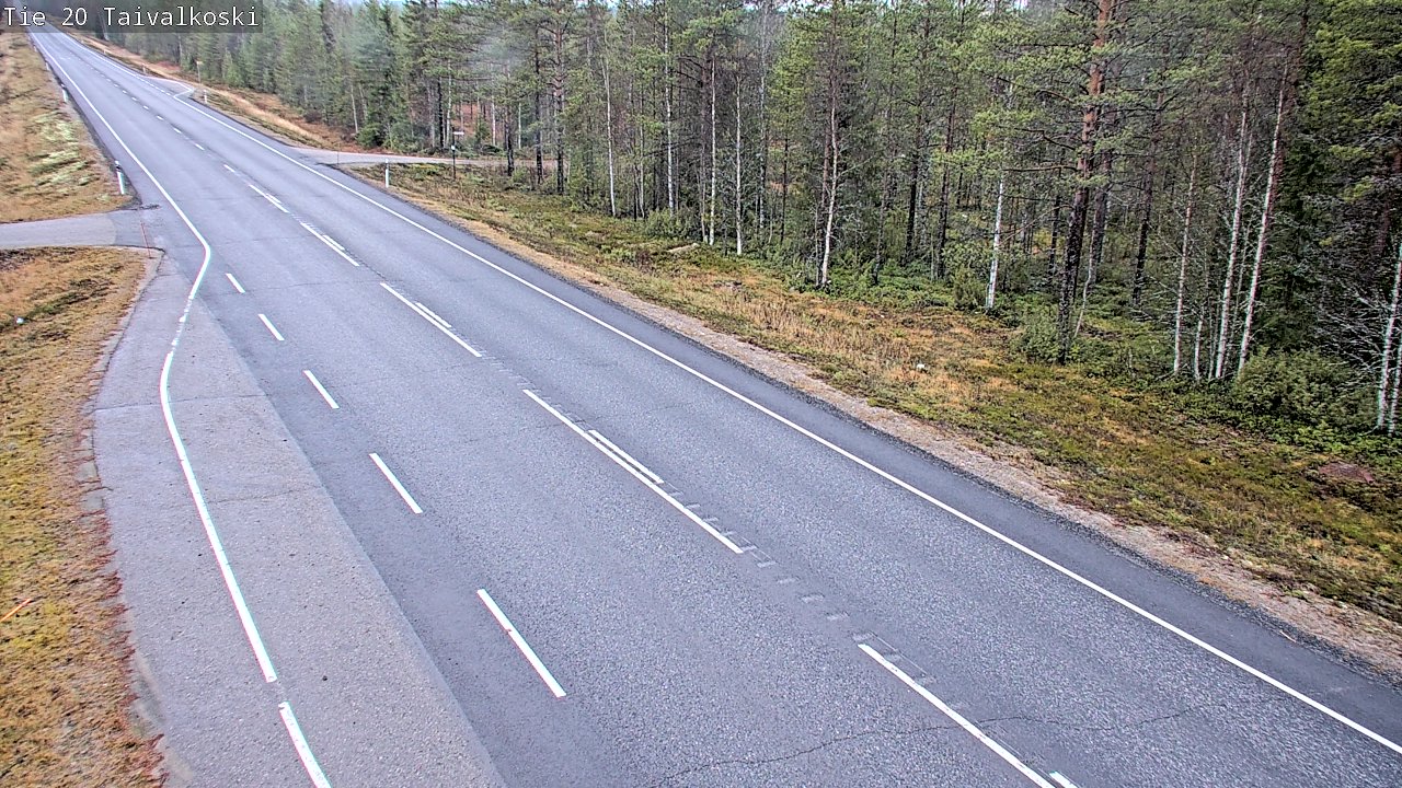 Kelikamerat Kuva Tie 20 Taivalkoski, Taivalkoski, Pohjois-Pohjanmaa