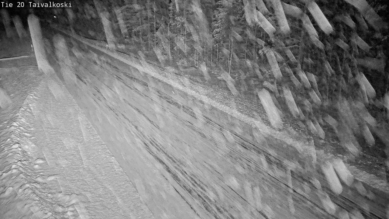 Weather Camera Image Road 20 Taivalkoski, Taivalkoski, Pohjois-Pohjanmaa
