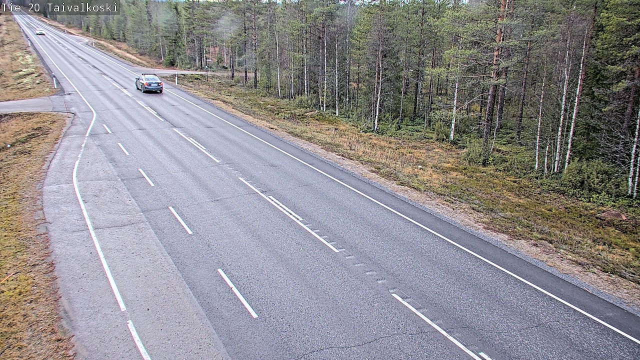 Kelikamerat Kuva Tie 20 Taivalkoski, Taivalkoski, Pohjois-Pohjanmaa