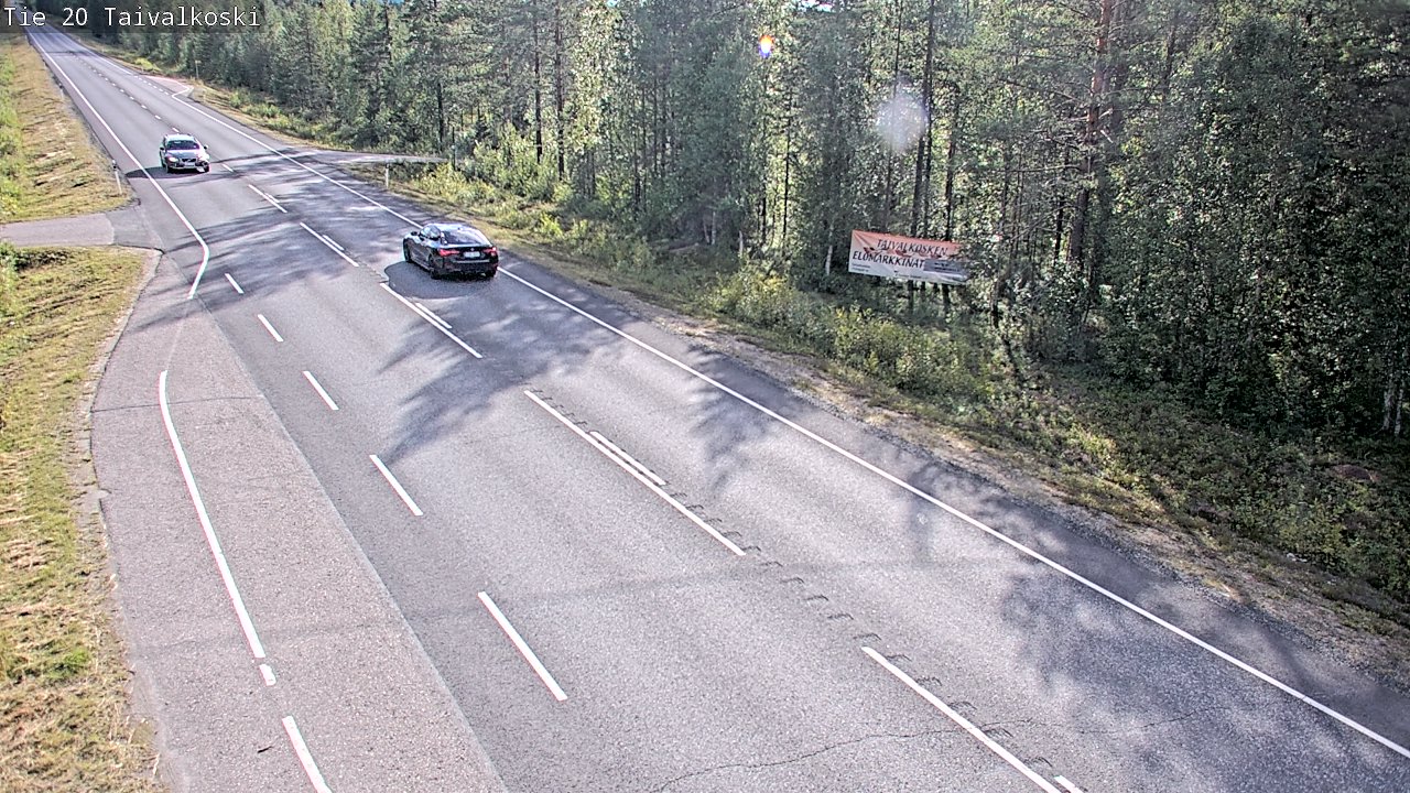 Kelikamerat Kuva Tie 20 Taivalkoski, Taivalkoski, Pohjois-Pohjanmaa