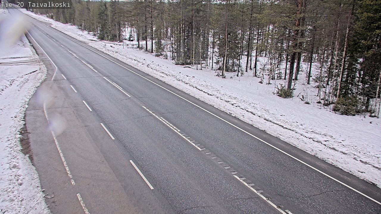 Kelikamerat Kuva Tie 20 Taivalkoski, Taivalkoski, Pohjois-Pohjanmaa