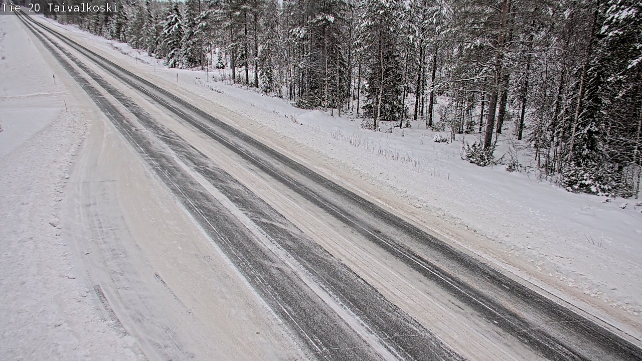 Weather Camera Image Road 20 Taivalkoski, Taivalkoski, Pohjois-Pohjanmaa