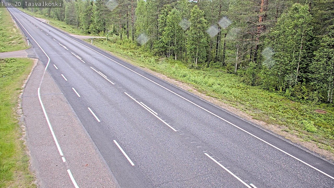 Kelikamerat Kuva Tie 20 Taivalkoski, Taivalkoski, Pohjois-Pohjanmaa
