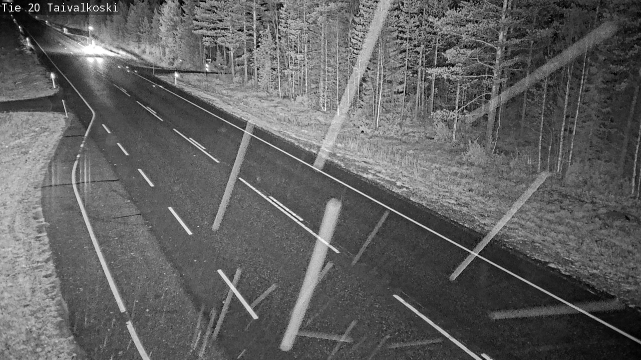 Kelikamerat Kuva Tie 20 Taivalkoski, Taivalkoski, Pohjois-Pohjanmaa