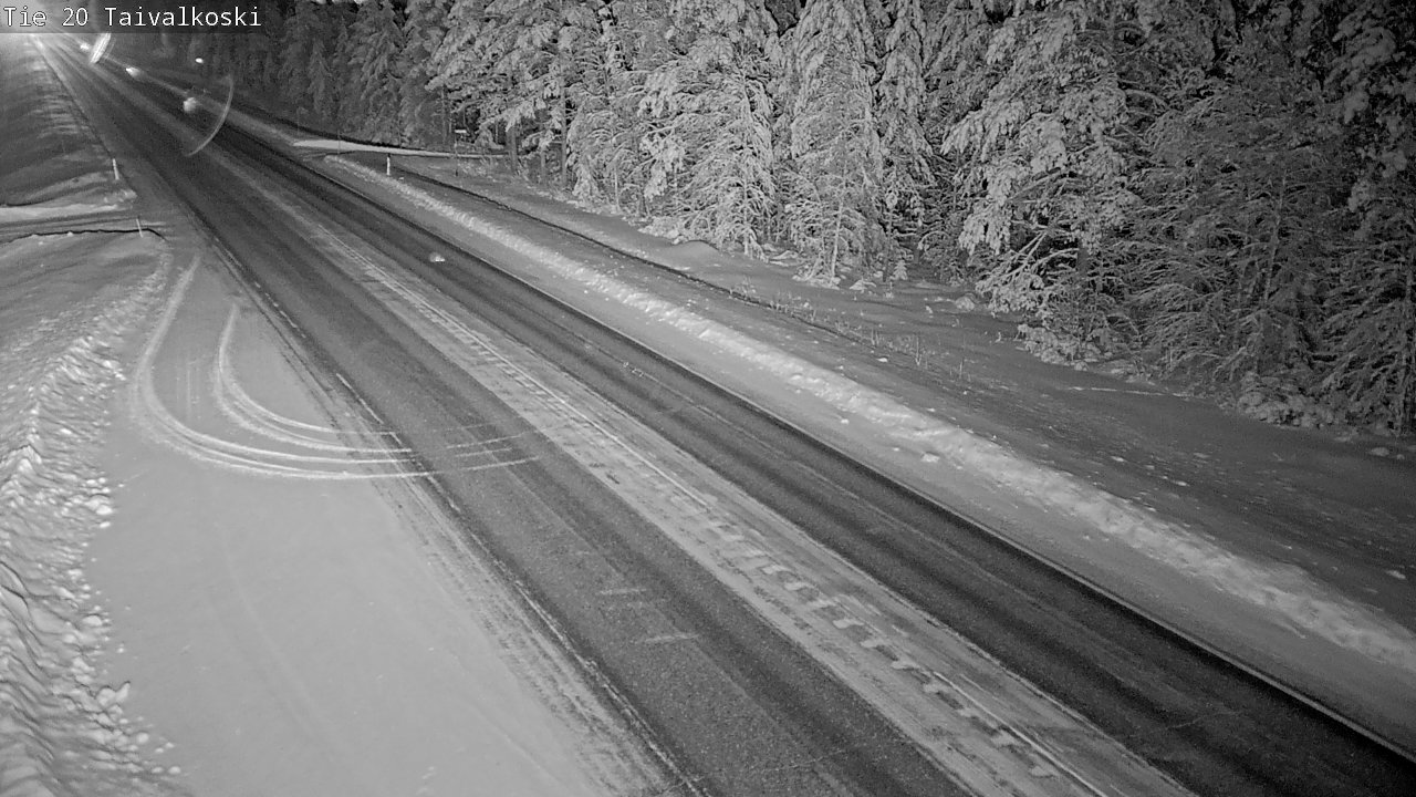 Kelikamerat Kuva Tie 20 Taivalkoski, Taivalkoski, Pohjois-Pohjanmaa