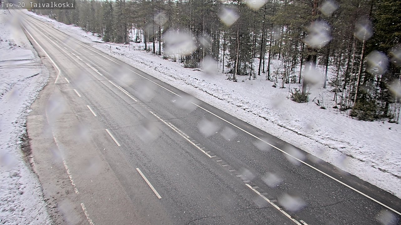Kelikamerat Kuva Tie 20 Taivalkoski, Taivalkoski, Pohjois-Pohjanmaa