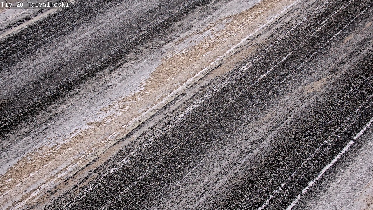 Weather Camera Image Väg 20 Taivalkoski, Taivalkoski, Pohjois-Pohjanmaa
