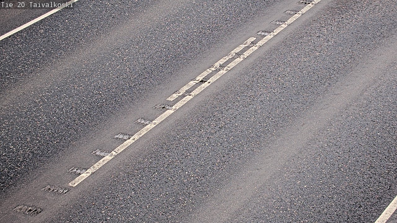 Weather Camera Image Väg 20 Taivalkoski, Taivalkoski, Pohjois-Pohjanmaa