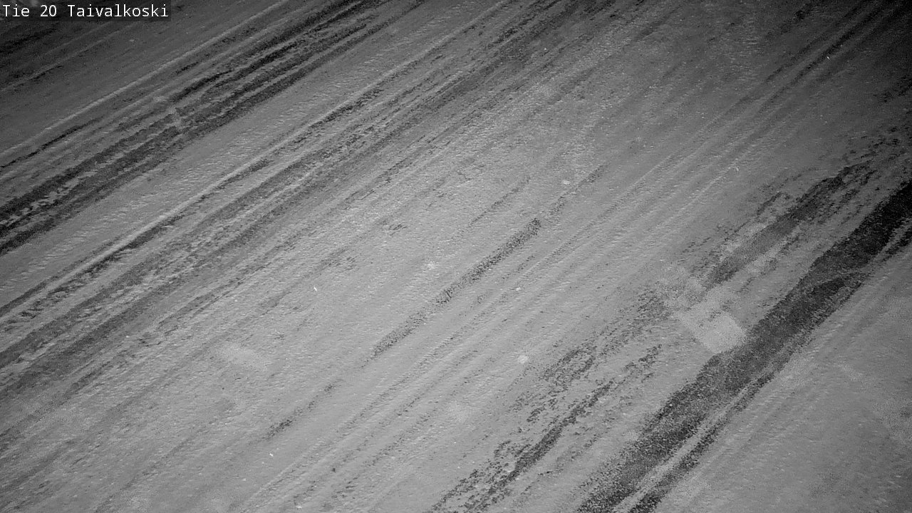 Weather Camera Image Väg 20 Taivalkoski, Taivalkoski, Pohjois-Pohjanmaa