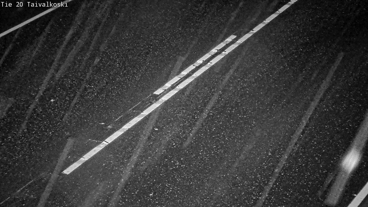 Weather Camera Image Road 20 Taivalkoski, Taivalkoski, Pohjois-Pohjanmaa