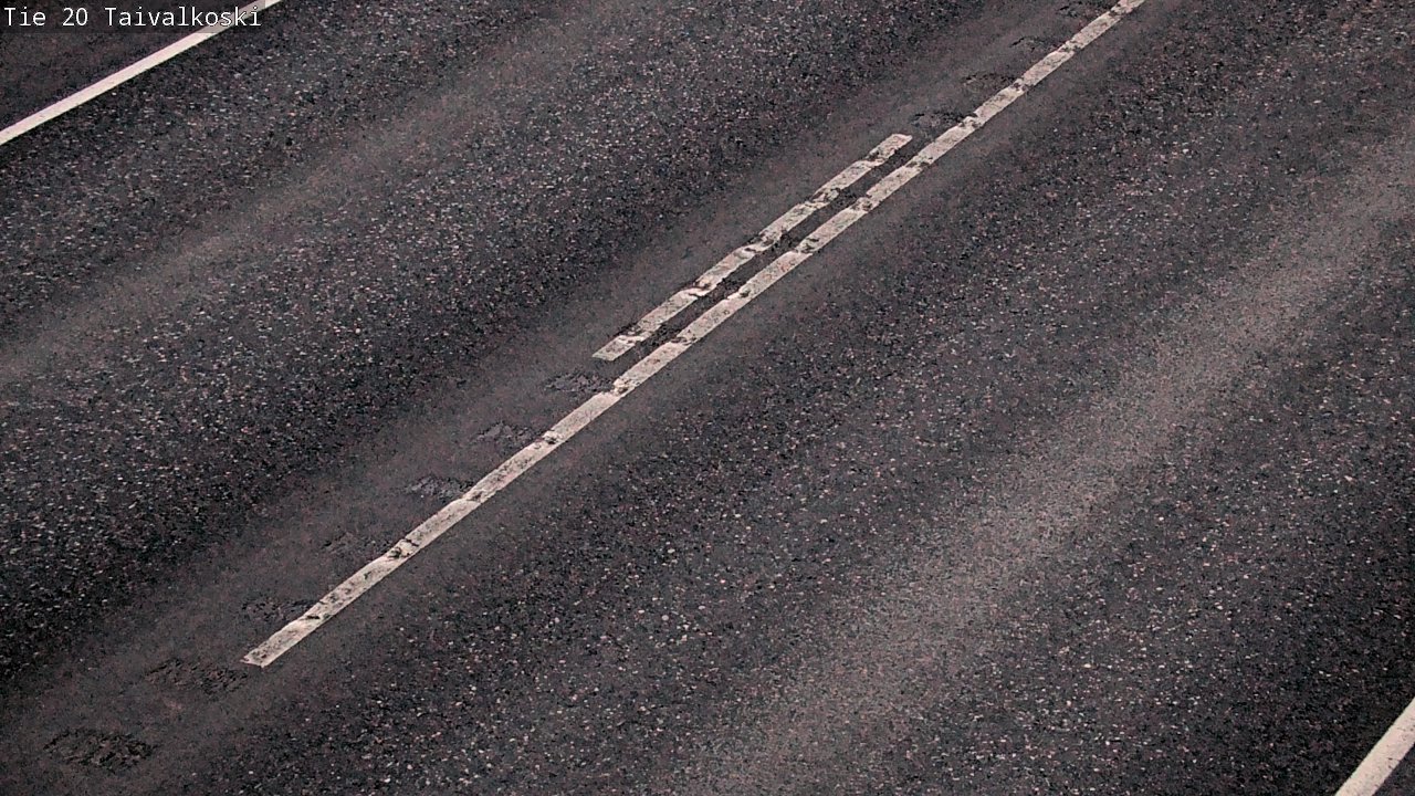 Weather Camera Image Väg 20 Taivalkoski, Taivalkoski, Pohjois-Pohjanmaa