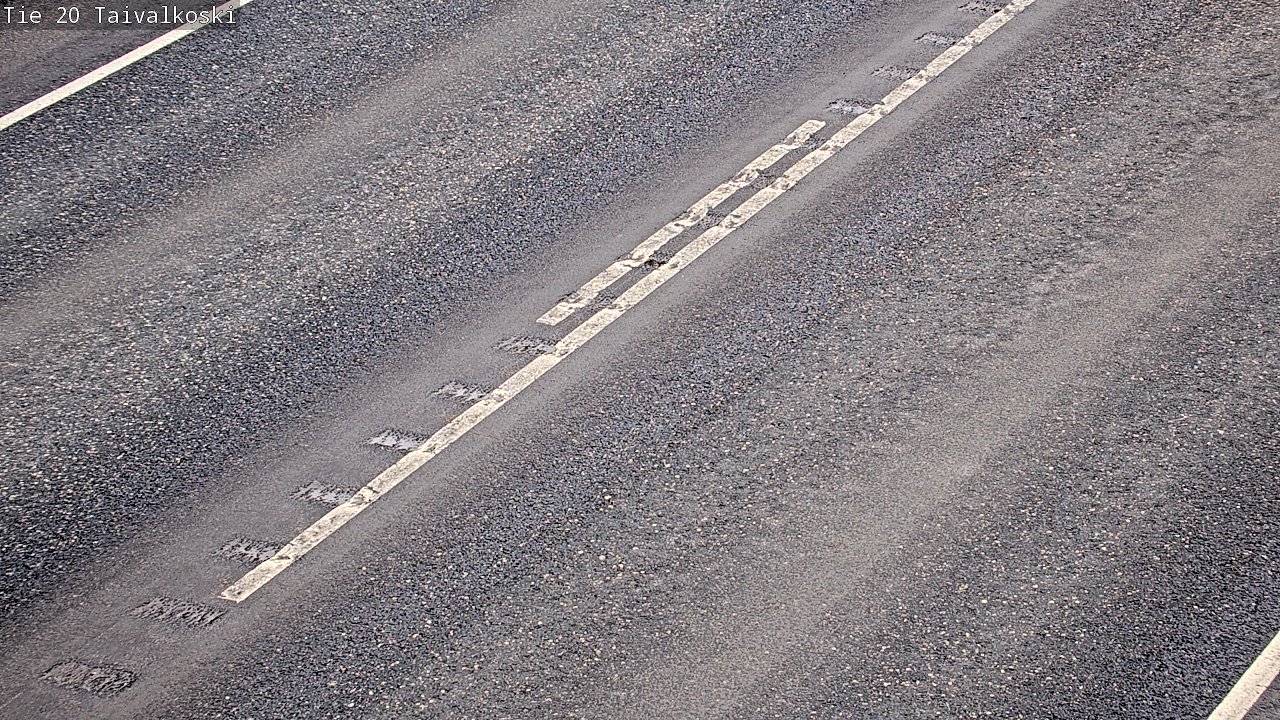 Weather Camera Image Väg 20 Taivalkoski, Taivalkoski, Pohjois-Pohjanmaa