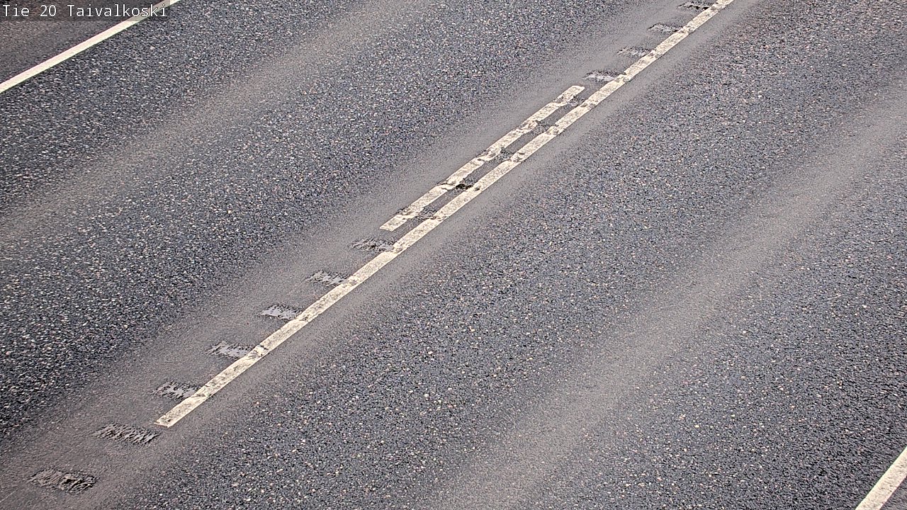 Weather Camera Image Väg 20 Taivalkoski, Taivalkoski, Pohjois-Pohjanmaa
