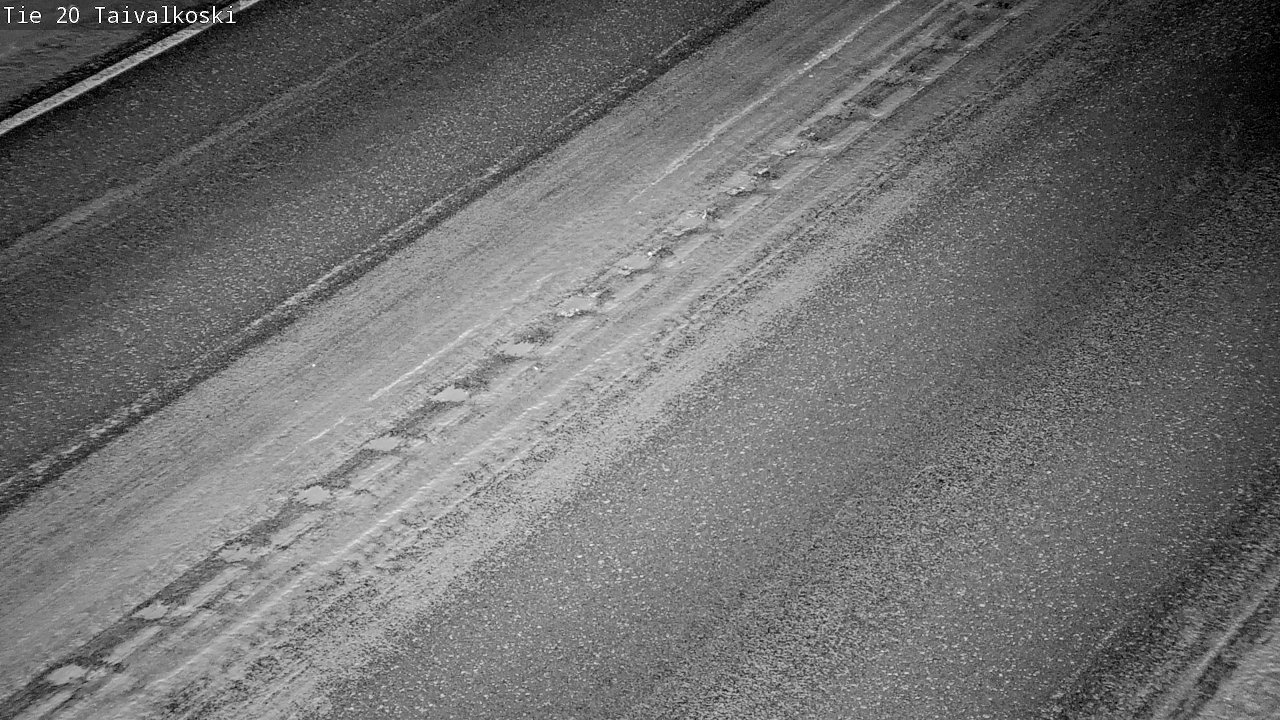 Weather Camera Image Väg 20 Taivalkoski, Taivalkoski, Pohjois-Pohjanmaa